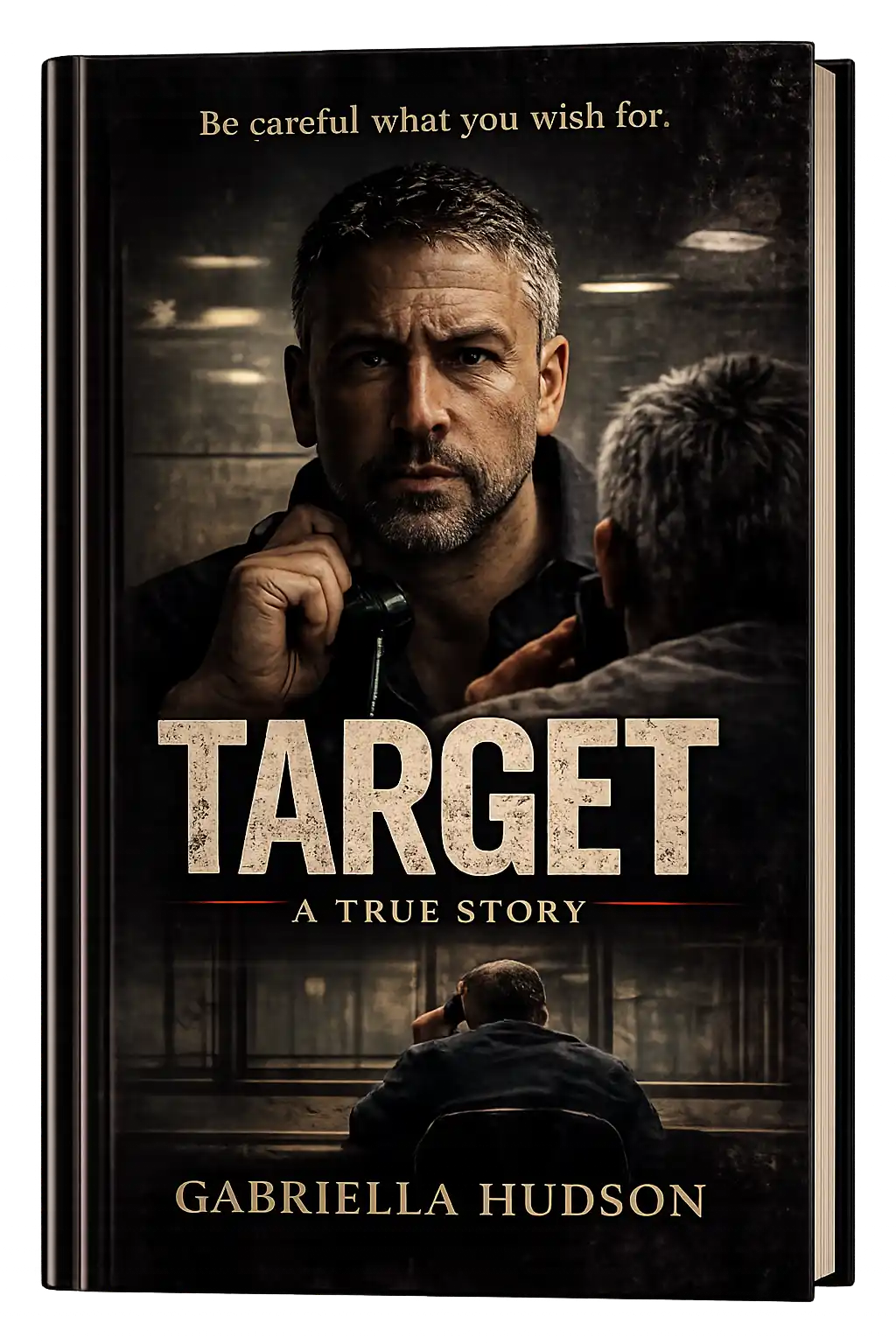 Target: A True Story book cover by Gabriella Hudson